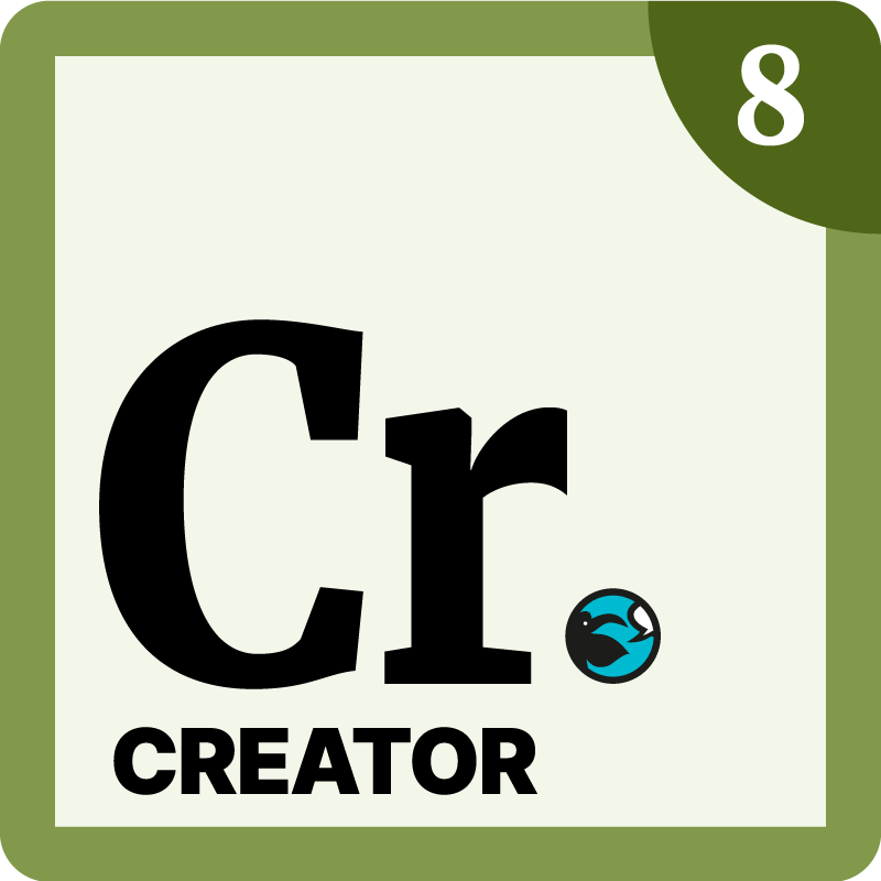 Archetype Journey Icon 8 - The Creator